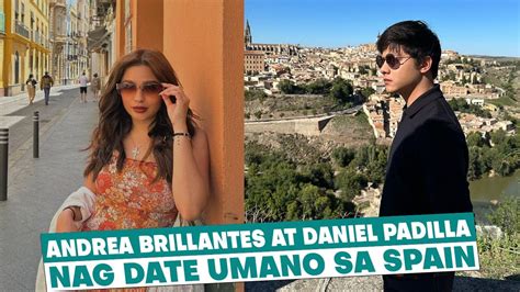 andrea brillantes scandal viral|Daniel Padilla, Andrea Brillantes Spain pictures go viral amid .